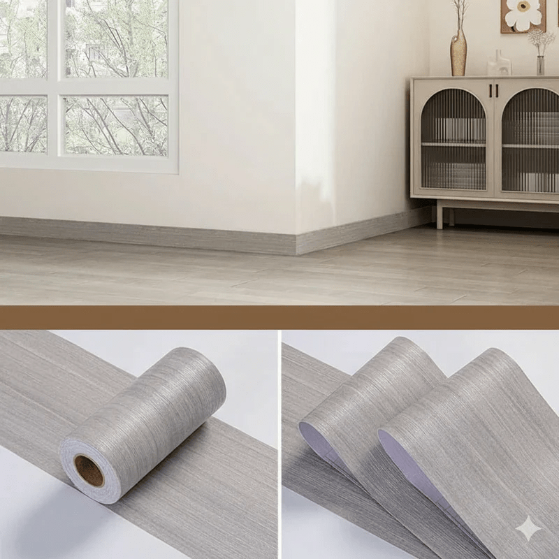 Evergrain PVC Gulvpanel med Trælook Selvklæbende Vandtæt Væg- og Gulvdekoration