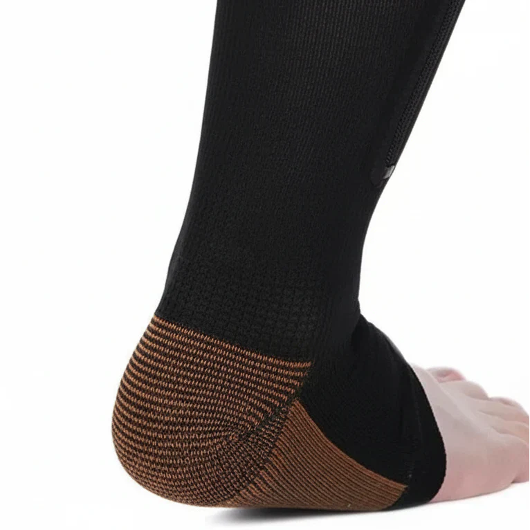 Zipper Compression Support Relief Socks