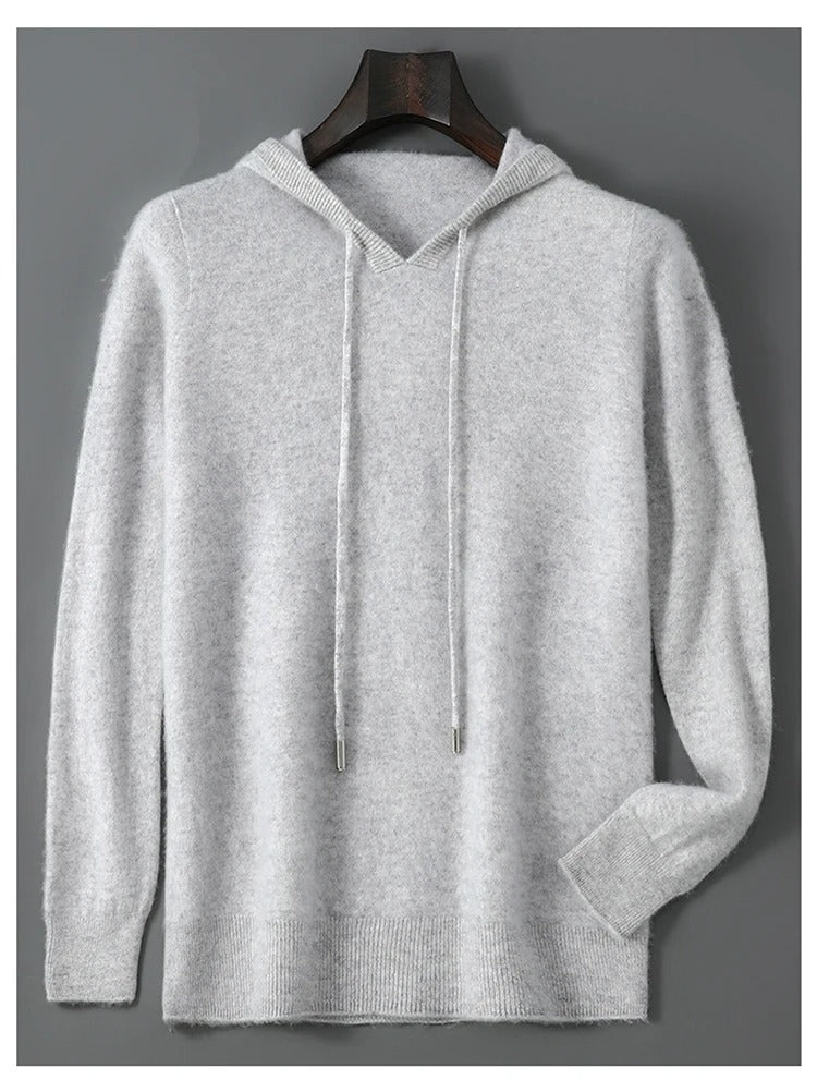 Herre Kasjmirsweater, Blød Og Varm, Kun Håndvask