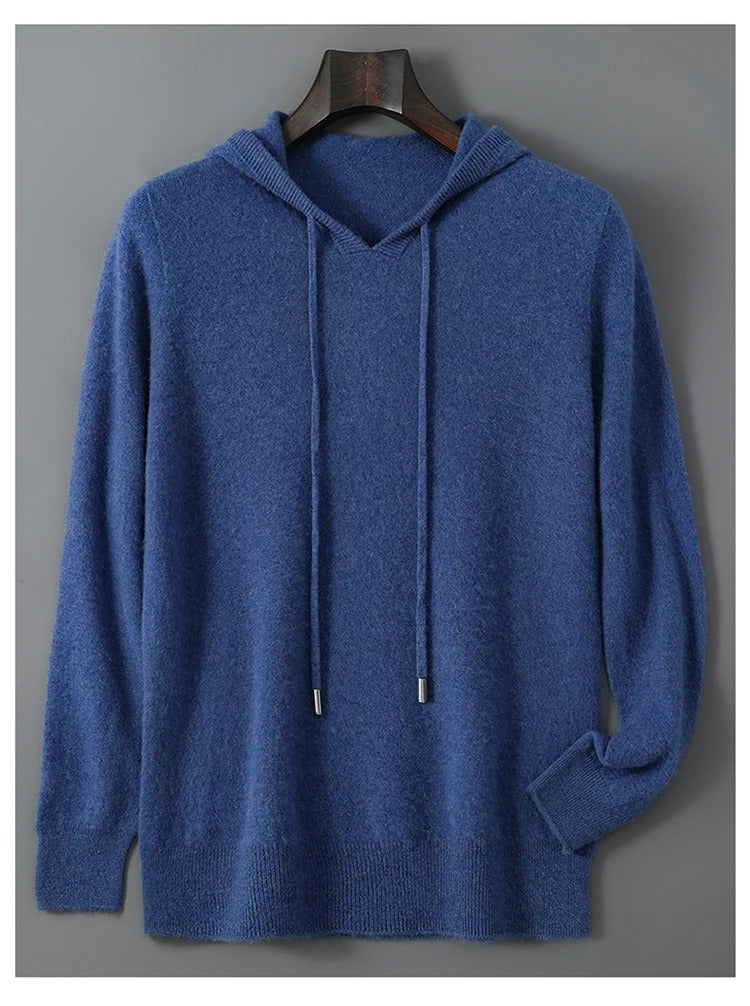 Herre Kasjmirsweater, Blød Og Varm, Kun Håndvask