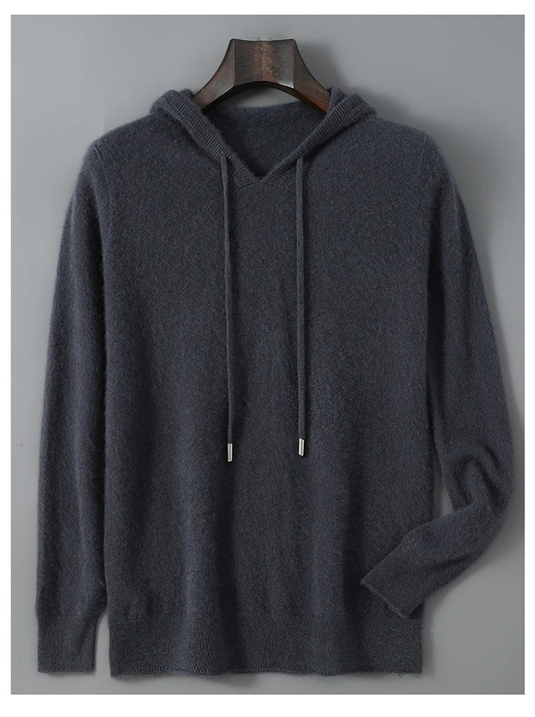 Herre Kasjmirsweater, Blød Og Varm, Kun Håndvask