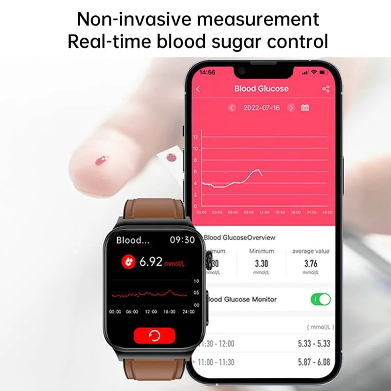 Smartwatch Avanzato per la Salute con Monitoraggio Completo della Salute