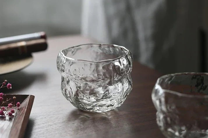 240ml Japon Mochi Tasarımlı Viski Bardağı Isıya Dayanıklı El Yapımı Ahşap Ambalajlı