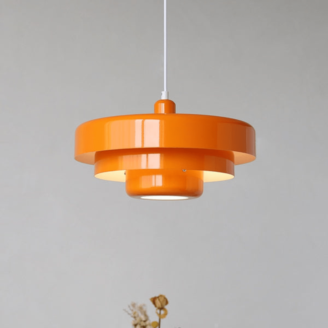 Lampada a sospensione moderna a strati per interni eleganti