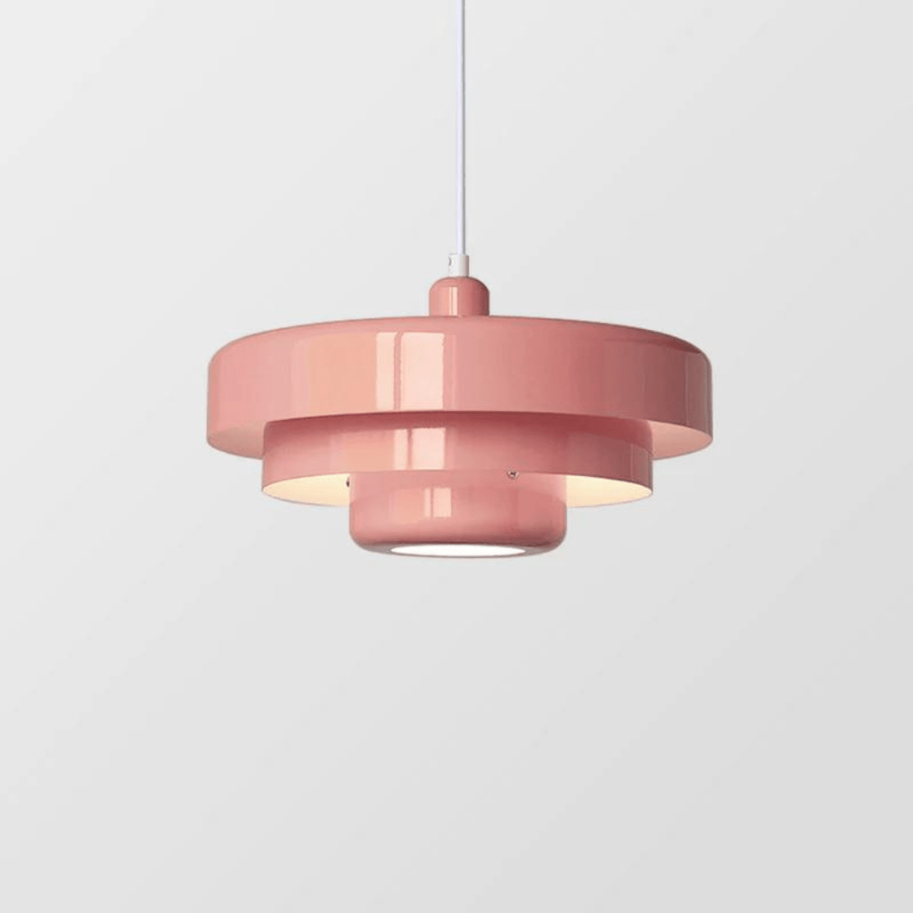 Lampada a sospensione moderna a strati per interni eleganti
