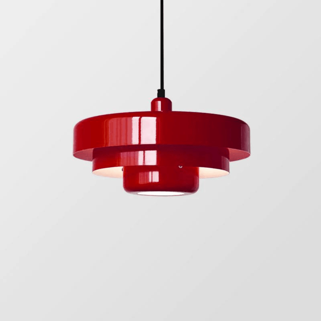 Lampada a sospensione moderna a strati per interni eleganti
