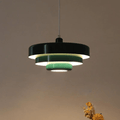 Lampada a sospensione moderna a strati per interni eleganti