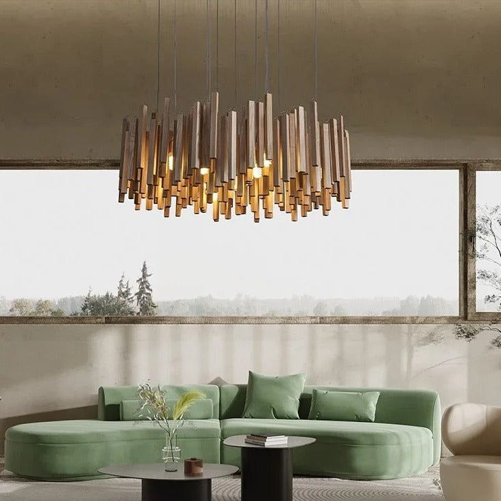 Luma FloraWood Ceiling Light for Modern Living Rooms