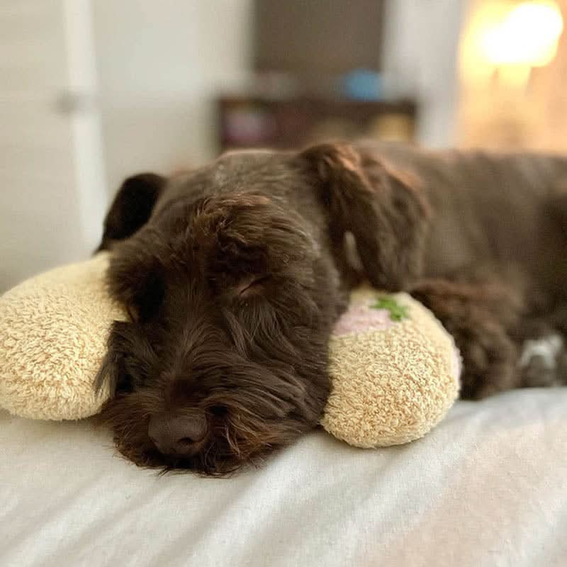 Coussin orthopédique de luxe SerenePaw pour chien, contre stress et anxiété