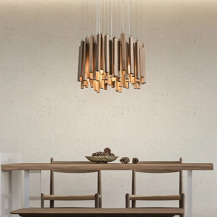 Luma FloraWood Ceiling Light for Modern Living Rooms
