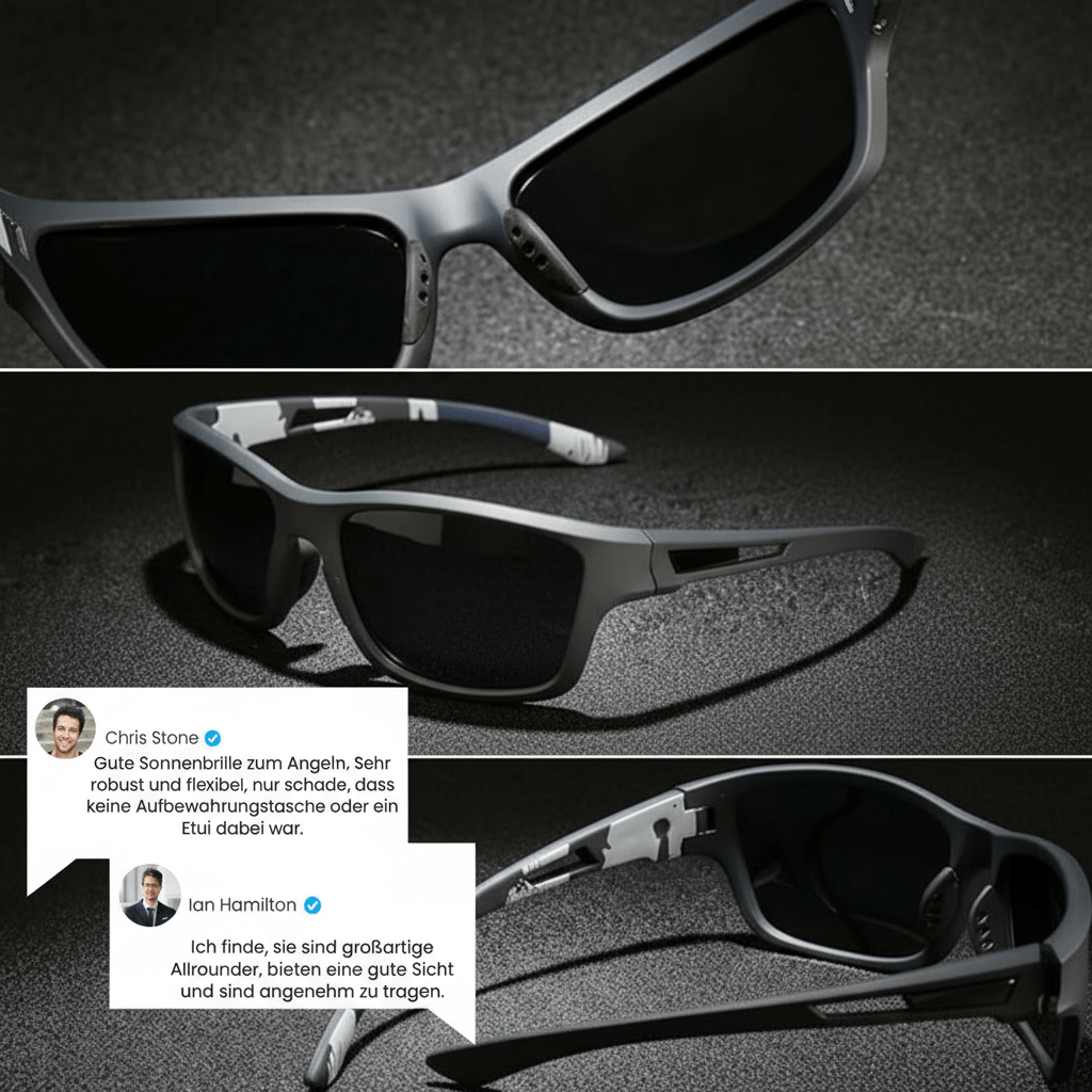 PolarSight Pro Polarised Sunglasses For Outdoor And Everyday Wear UV400 Protection