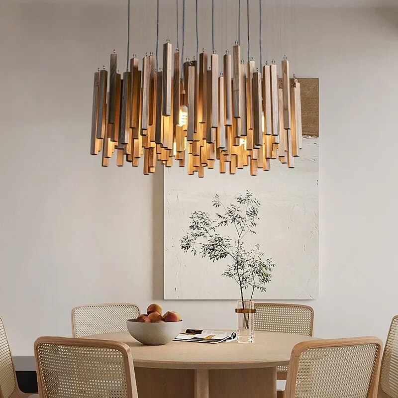 Luma FloraWood Ceiling Light for Modern Living Rooms