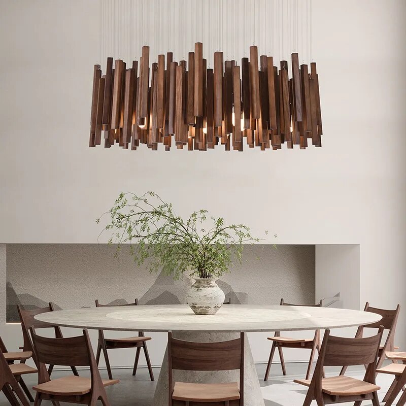 Luma FloraWood Ceiling Light for Modern Living Rooms