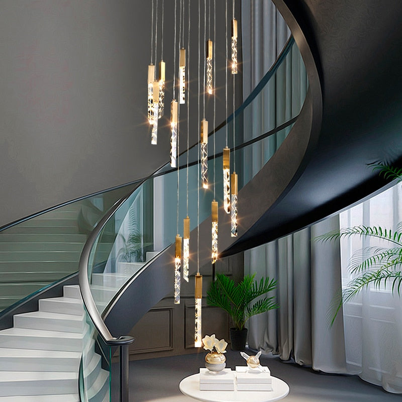 Aurelia Spiral Loftlampe Elegant Loftlampe til Gange