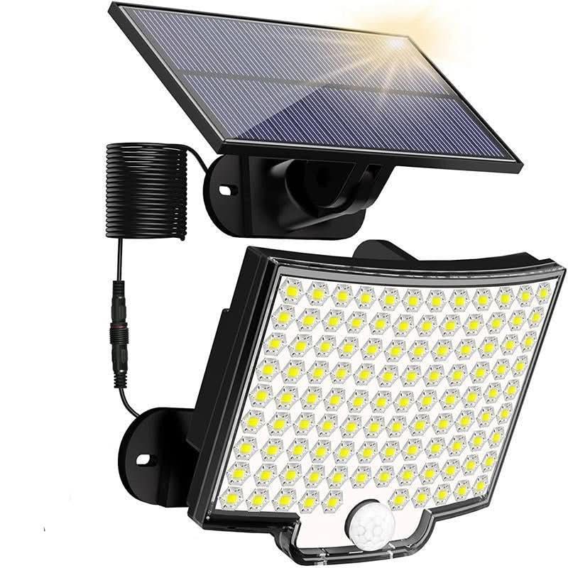 Lampada da parete impermeabile con sensore di movimento Solaréon per esterni