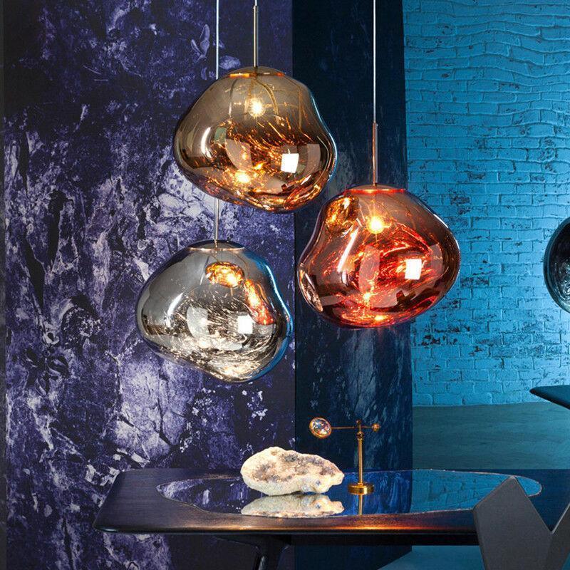 Lampa wisząca Nova Lava Orb z regulowanym kablem do wyspy kuchennej