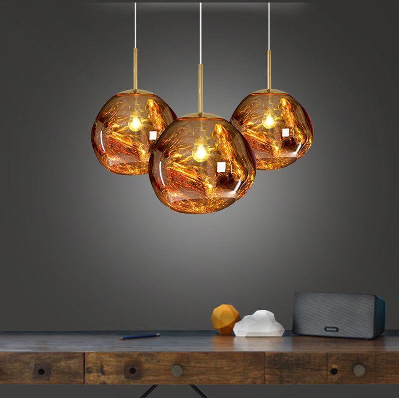 Lampa wisząca Nova Lava Orb z regulowanym kablem do wyspy kuchennej