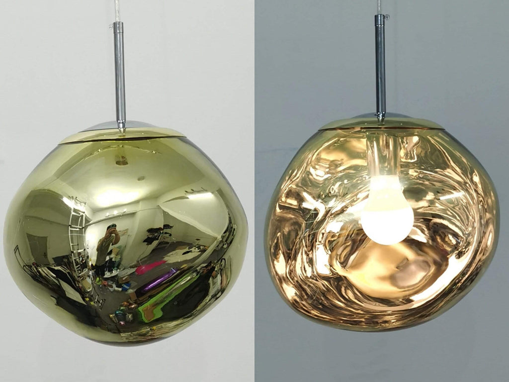 Lampa wisząca Nova Lava Orb z regulowanym kablem do wyspy kuchennej