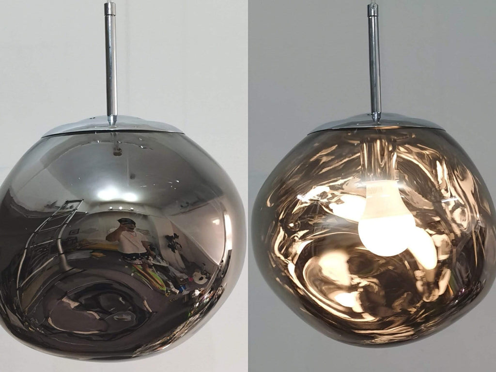 Lampa wisząca Nova Lava Orb z regulowanym kablem do wyspy kuchennej