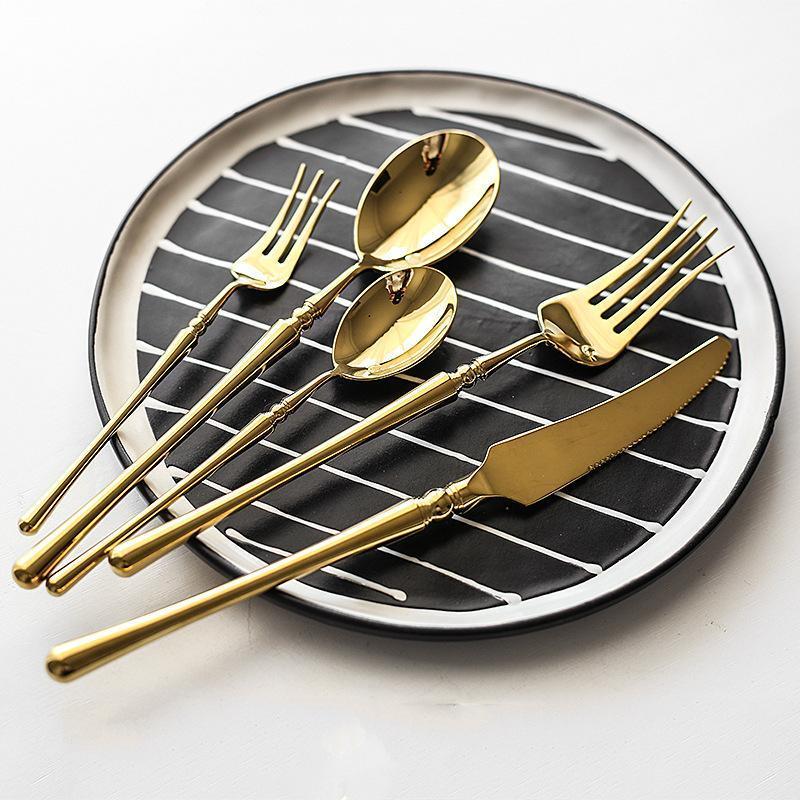 Luxa Royale Gold Utensil Set For Elegant Everyday Dining