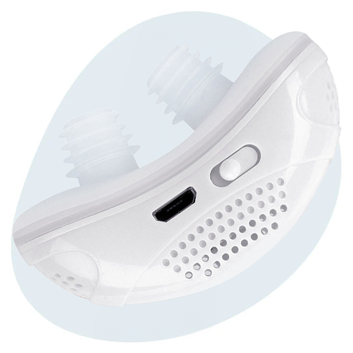 Micro Compact Breathing Aid Device For Quiet And Restful Nights