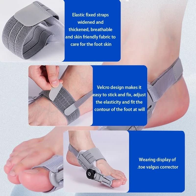 ToeAlign Skånsom Tåkorrektion til Hallux Valgus og Knyster