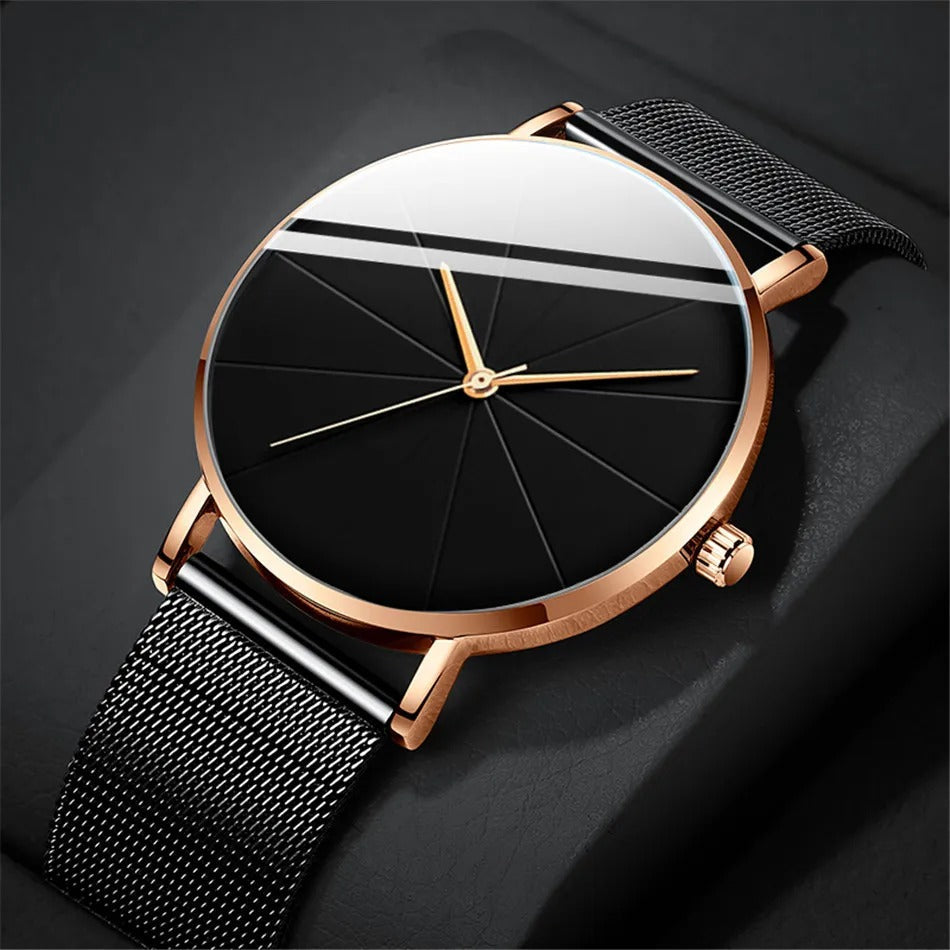 Náramkové hodinky Titan Elegance vyzařující sílu a sofistikovanost