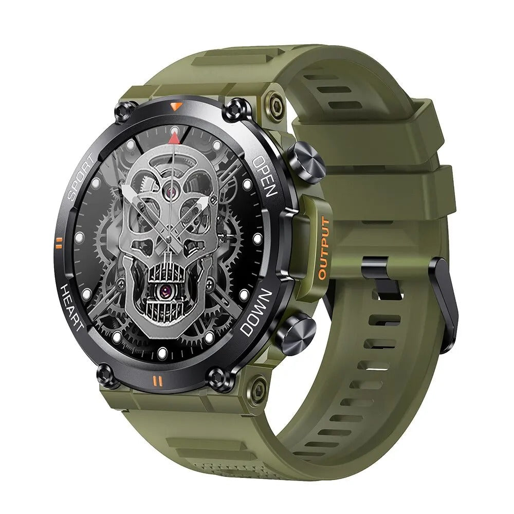 Titan Uknuselig Tactical Smartwatch med Langtidsholdbart Batteri