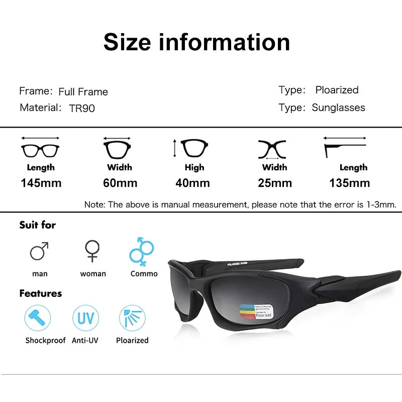 Adventure Pro Sunglasses Polarized for Motorcycle Riders