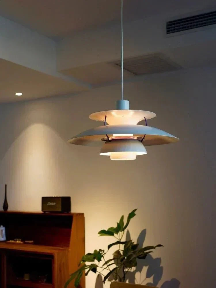 Cirro Cylindrical Metal Pendant Luminaire For Modern Interiors