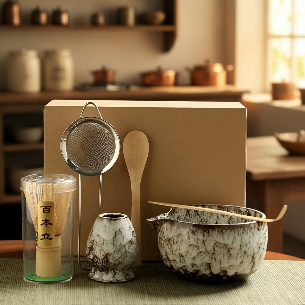 Six-Piece Matcha Kit From MATCHZEN For Traditional Brewing