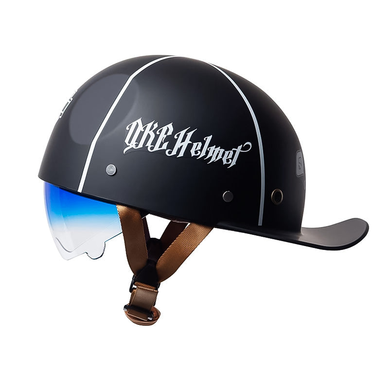 Classic Baseball Style DOT Approved Motorcycle Helmet For Riders
