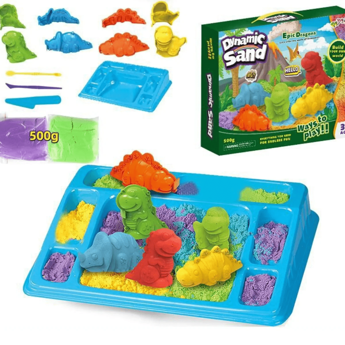 DreamSand Studio Imaginative Sand Play For Creative Kids Aged 3 And Up