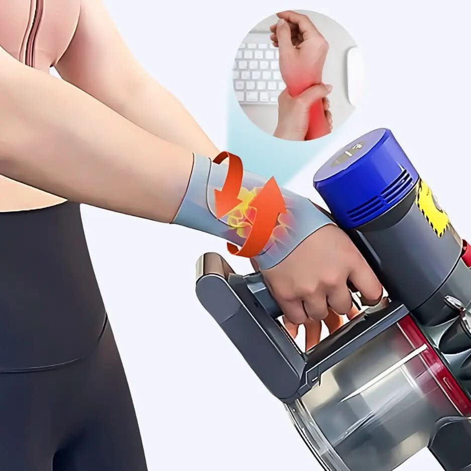 Muñequera de soporte para alivio del dolor por túnel carpiano, tendinitis y RSI