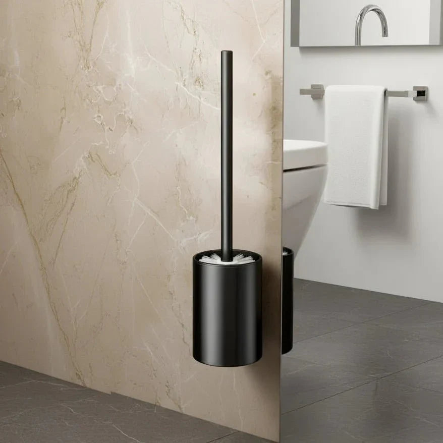 MINILOOP Aluminium platzsparendes Toilettenbürsten-Set für moderne Badezimmer
