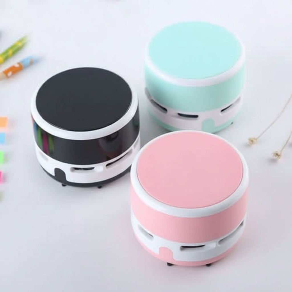 MiniVac Aspiradora portátil para escritorios y autos, migas, polvo y pelo de mascotas