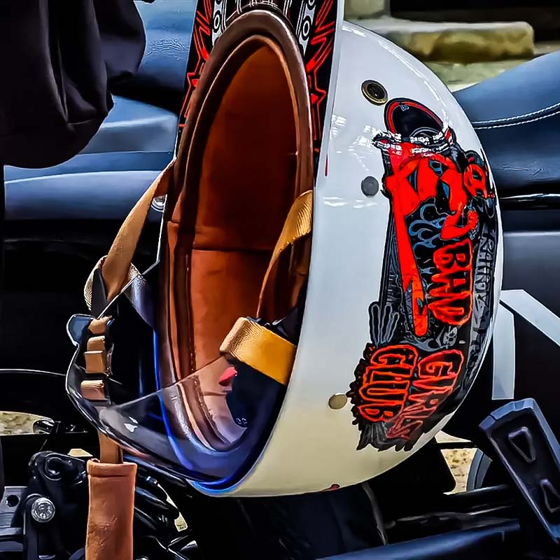 Classic Baseball Style DOT Approved Motorcycle Helmet For Riders