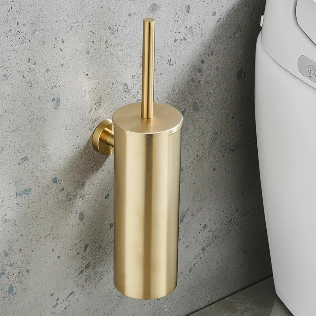 MODLOO STEEL Modern Stainless Toilet Brush Set For Bathrooms