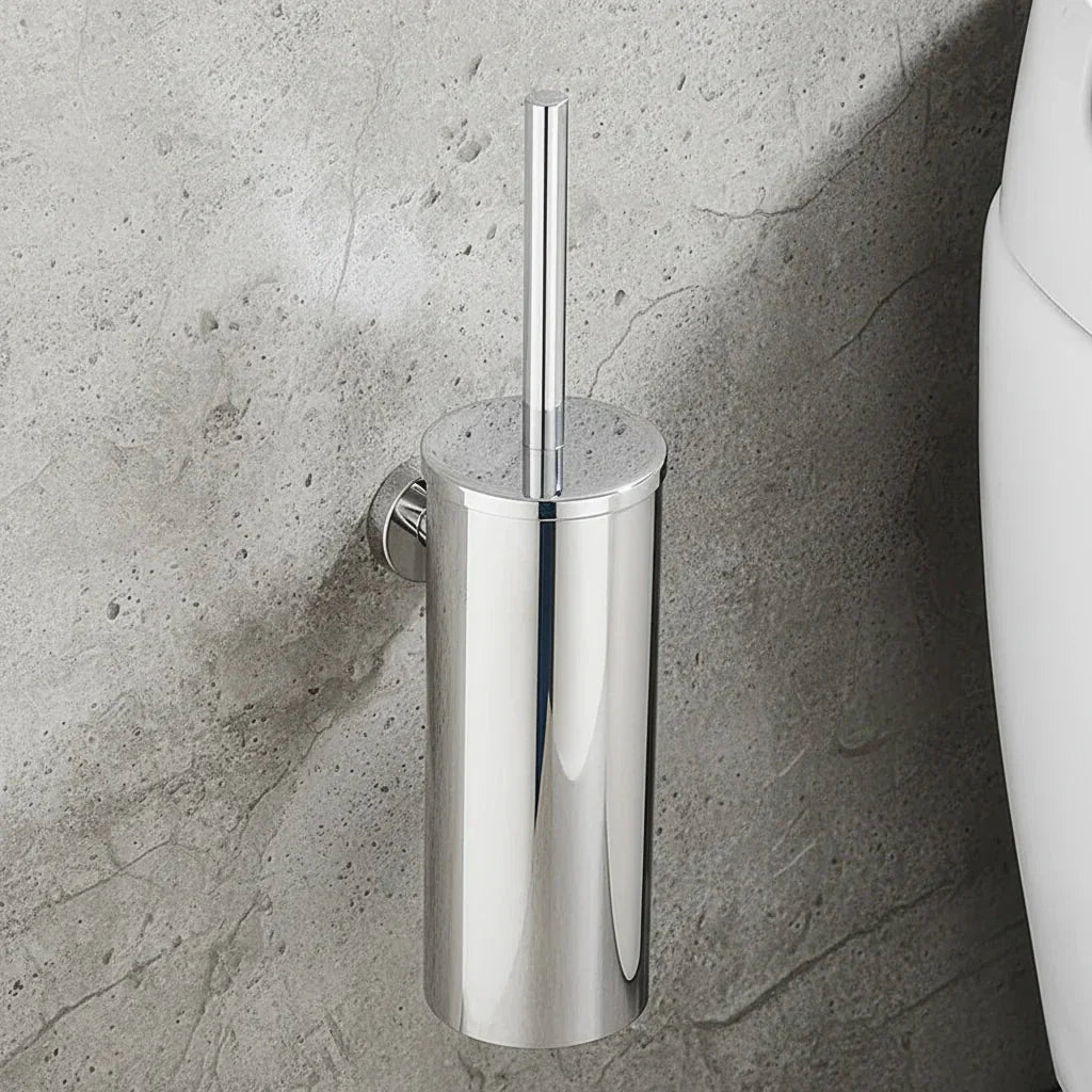 MODLOO STEEL Modern Stainless Toilet Brush Set For Bathrooms