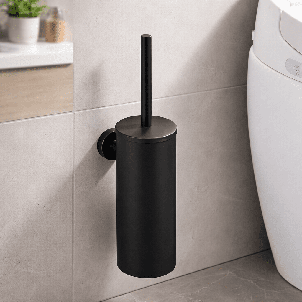 MODLOO STEEL Modern Stainless Toilet Brush Set For Bathrooms