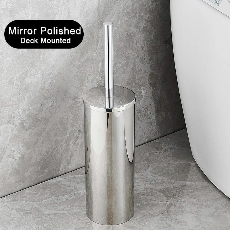 MODLOO STEEL Modern Stainless Toilet Brush Set For Bathrooms