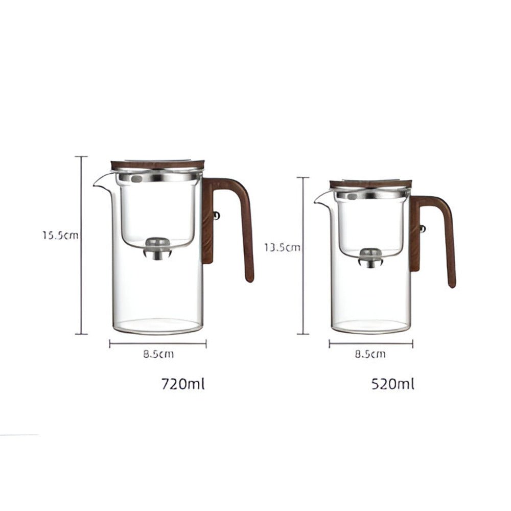 MODUBREW plastic theepot met roestvrijstalen infuser
