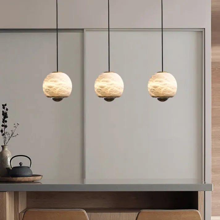 Luma Marble Pendant Light Elegant Scandinavian Ceiling Fixture