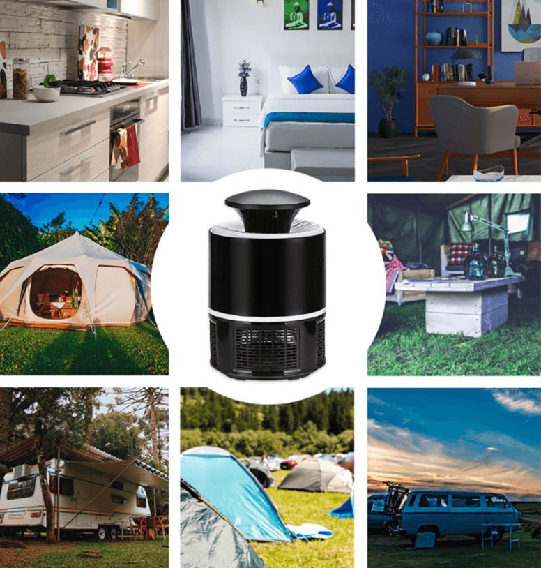 Mosquitrap Quiet UV Mosquito Lamp For Toxin-Free Protection