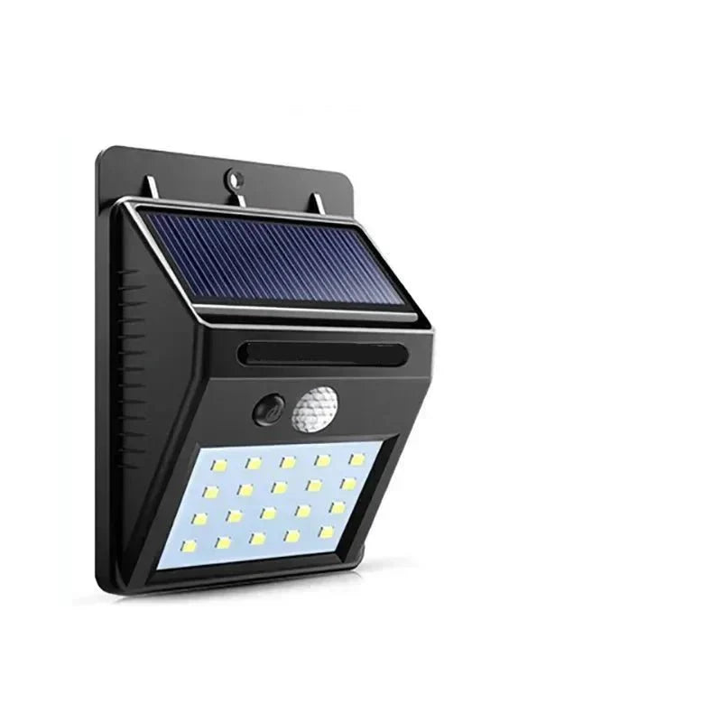 MOVEGLOW Solar Powered Motion Sensor Outdoor Wall Lantern