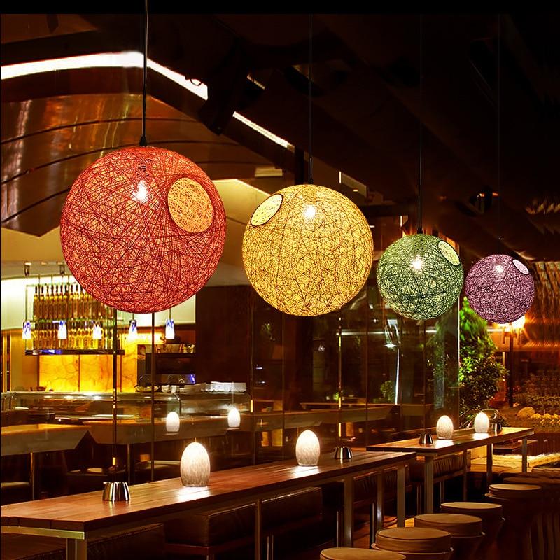 LumaSphere Multi-Color LED Ball Pendant Lights for Restaurants