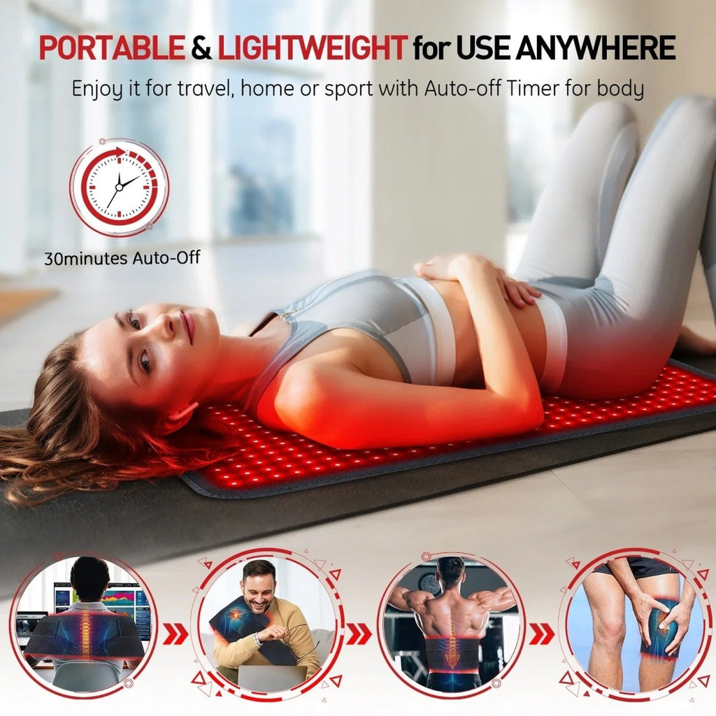 MUSCLERA EASEPAD Placă de încălzire cu lumină roșie pentru relaxarea profundă a mușchilor