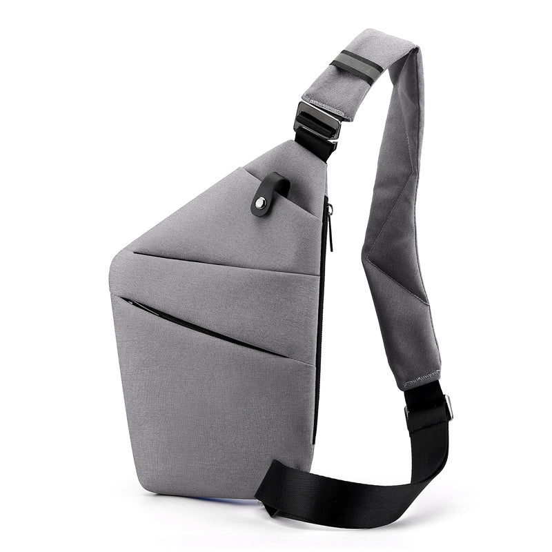 Sac bandoulière de voyage sécurisé avec design anti-vol pour des déplacements en toute sécurité