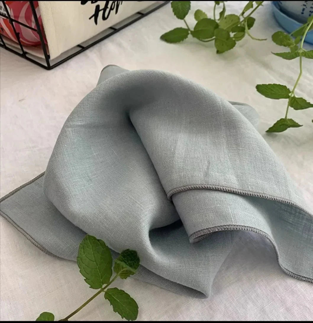 NATURALTHREAD 100% linne servetter för enkel vardagsmåltid