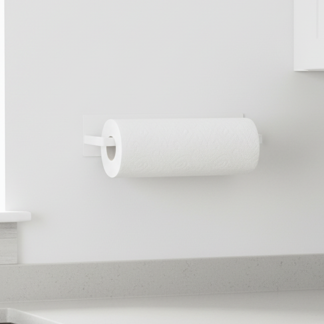 NeatHold Space Saving Paper Towel Rack For Walls With Durable Iron